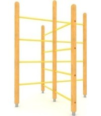 Wooden Climbing Walls Set Model GT-0037