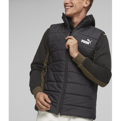 Мужской жилет Puma Ess Padded Vest чёрный 848939 01
