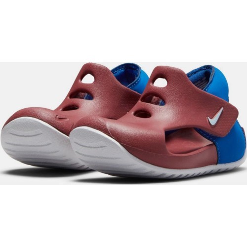 Nike Sunray Protect 3 Kids' Sandals Brown Blue DH9465 600