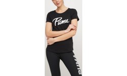 Блузка Puma Athletics Tee чёрная