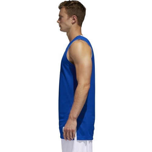Adidas Krepšinio Marškinėliai Rev Crzy Expl Blue White CD8691