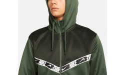 Мужская толстовка Nike NSW Repeat PK FZ, зелёная DM4672 335