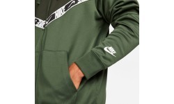 Мужская толстовка Nike NSW Repeat PK FZ, зелёная DM4672 335