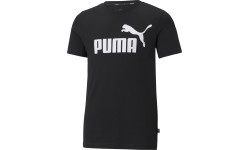 Puma Marškinėliai Paaugliams Ess Logo Tee Black 586960 01