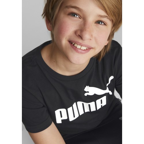 Puma Essentials Logo Tee Junior Black 586960 01