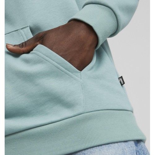 Puma Men's Sweatshirt Ess Big Logo Hoodie Green 586687 75