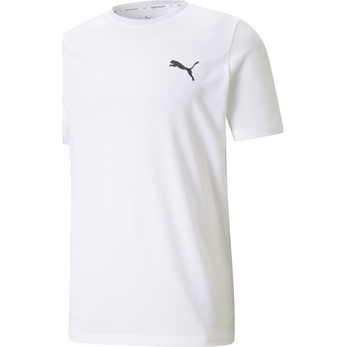 Puma Marškinėliai Vyrams Active Small Logo White