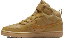 Nike Court Borough Mid 2 Kids' Shoes Brown CD7783 701