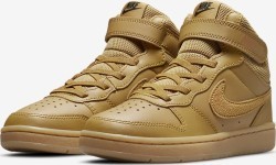 Детская обувь Nike Court Borough Mid 2, коричневая CD7783 701