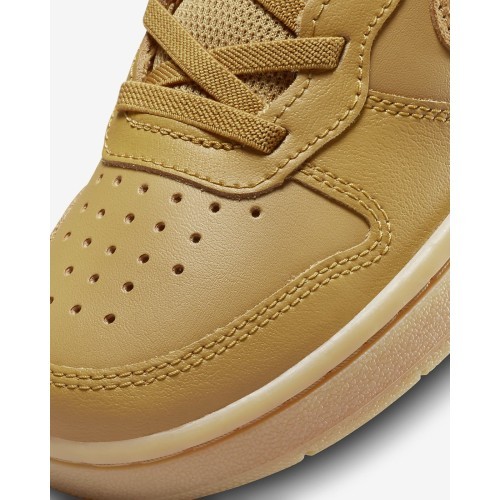 Детская обувь Nike Court Borough Mid 2, коричневая CD7783 701