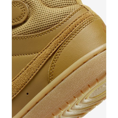 Детская обувь Nike Court Borough Mid 2, коричневая CD7783 701