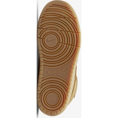 Детская обувь Nike Court Borough Mid 2, коричневая CD7783 701