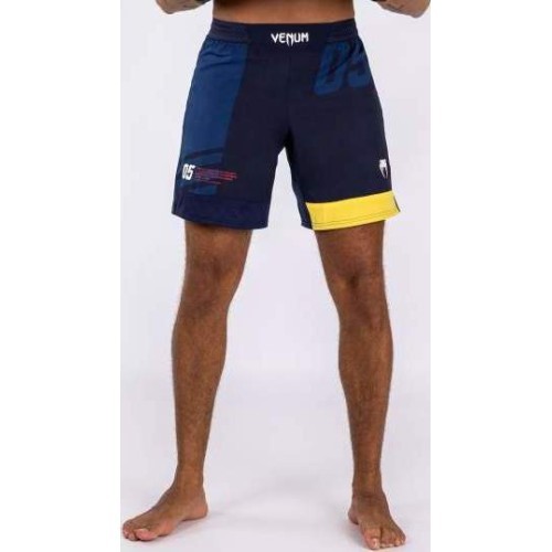 Боевые шорты Venum Sport 05 - синий/желтый