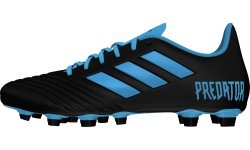 Adidas Predator 19.4 FxG Football Shoes Black Blue F35598