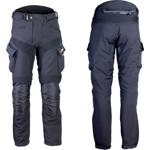 Men's Softshell Motorcycle Pants W-TEC ERKALIS GS-1729 - Black