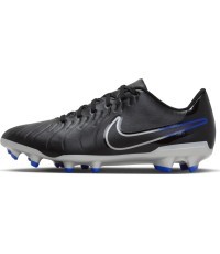 Мужские футбольные бутсы Nike Legend 10 Club FG/MG, Black Grey DV4344 040