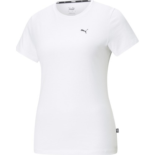 Puma Palaidinė Moterims Ess Small Logo Tee White 586776 52