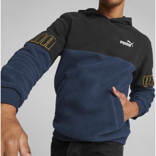 Puma Power Winter Men's Sweatshirt Blue Black 849854 73