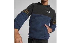 Мужская толстовка Puma Power Winter, сине-чёрная 849854 73