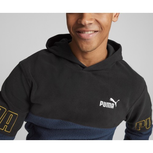 Мужская толстовка Puma Power Winter, сине-чёрная 849854 73