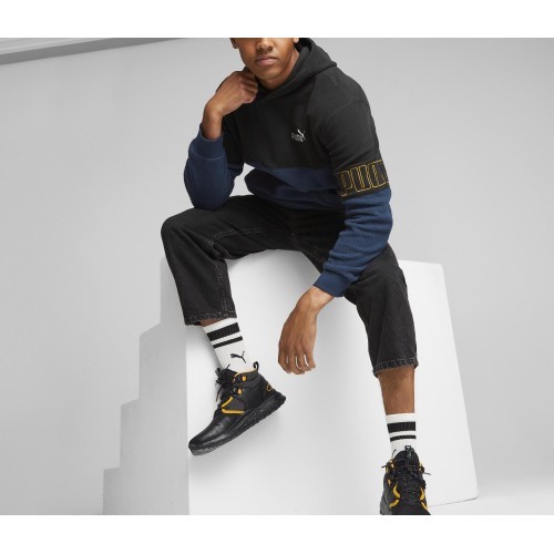 Мужская толстовка Puma Power Winter, сине-чёрная 849854 73