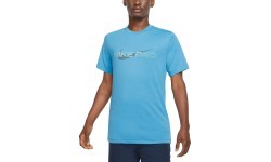Nike Nk Df Tee Db Nk Pro Men's T-Shirt Blue