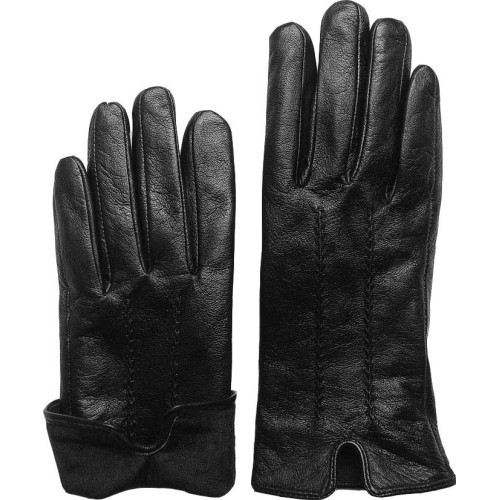 Prius Lux Women's Leather Gloves Black 4008
