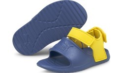 Детские кроссовки Puma Divecat V2 Injex, жёлто-синие 369545 07