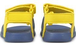 Детские кроссовки Puma Divecat V2 Injex, жёлто-синие 369545 07