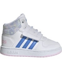 Детские кроссовки Adidas Hoops Mid 2.0 I, белые