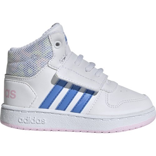 Детские кроссовки Adidas Hoops Mid 2.0 I, белые