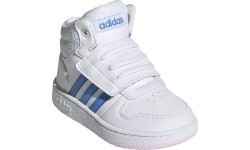 Детские кроссовки Adidas Hoops Mid 2.0 I, белые