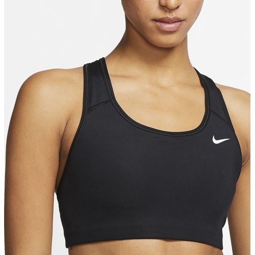 Спортивный бюстгальтер Nike Swoosh Bra Non Pad, черный BV3630 010