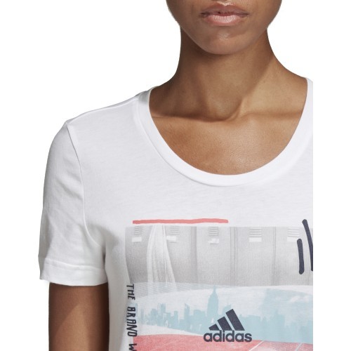 Adidas Palaidinė 3St Photo Tee White DV3023