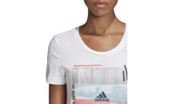 Adidas Palaidinė 3St Photo Tee White DV3023