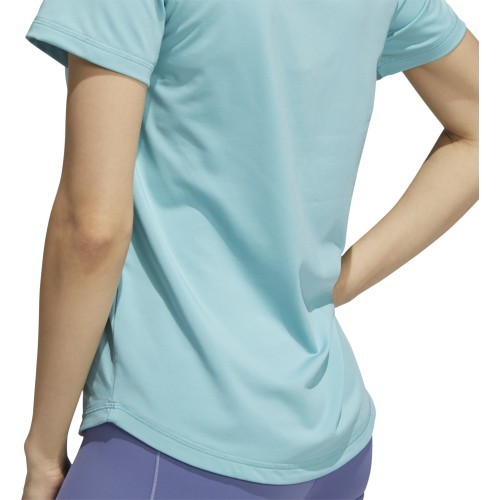 Adidas W Tech Bos Tee Women's Top Blue GS8773
