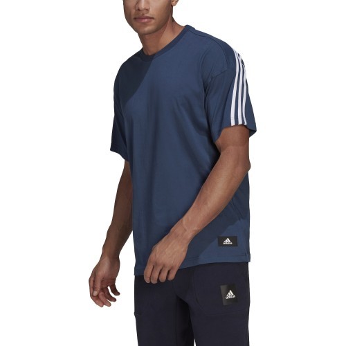 Adidas M Fi Tee SS Men's T-Shirt Blue