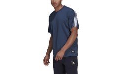 Adidas M Fi Tee SS Men's T-Shirt Blue