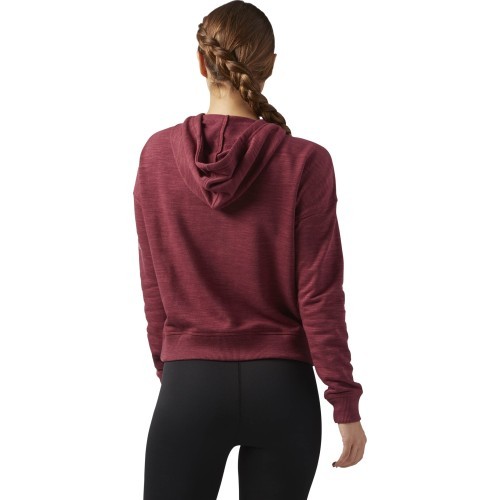 Толстовка Reebok El Marble Fullzip, красная