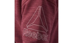 Reebok El Marble Full-Zip Sweatshirt, Red