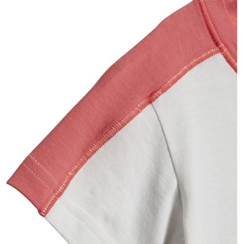 Adidas Kids Tracksuit I Print Sum Set White Red DV1261