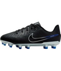 Nike Jr Legend 10 Academy FG/MG футбольные бутсы для подростков, сине-чёрно-серые DV4348 040