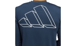 Adidas Marškinėliai Vyrams Fb Hype Ls Tee Blue