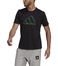 Футболка мужская Adidas M Fi Gfx Tee Black