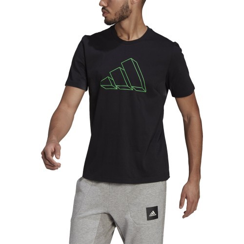 Adidas Men's T-Shirt M Fi Gfx Tee Black