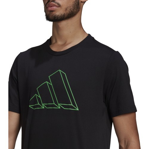 Adidas Men's T-Shirt M Fi Gfx Tee Black
