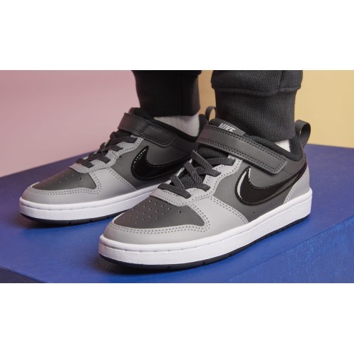 Детская обувь Nike Court Borough Low 2 Grey BQ5451 014