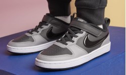 Nike Avalynė Vaikams Court Borough Low 2 Grey BQ5451 014
