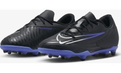 Nike Jr Phantom GX Club FG/MG Junior Football Boots Black Blue DD9564 040