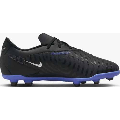 Nike Jr Phantom GX Club FG/MG Junior Football Boots Black Blue DD9564 040